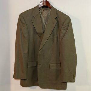 RBM Collection Silk-Wool Blend Blazer Quiet Luxury Sport Coat 42R